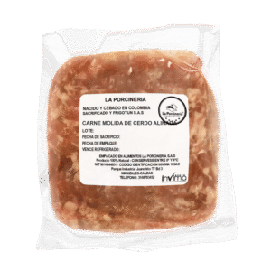 Molida Aliñada de Cerdo