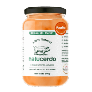 Natucerdo Grasa Natural Sabor Paprika x600g