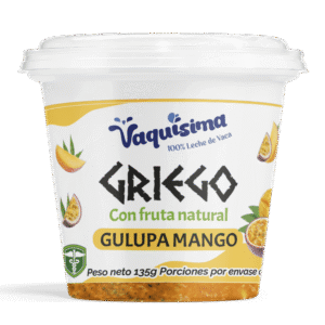 Yogur griego natural gulupa mango