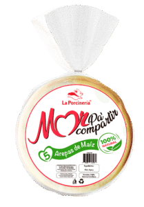 Arepas pa’compartir Amarillas