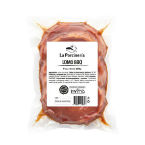 Lomo sabor BBQ de Cerdo